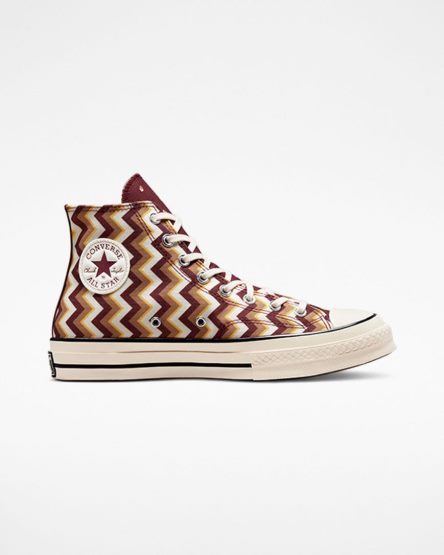 Dámské Boty Vysoké Converse Chuck 70 Twisted Classics Tmavě Červené Tmavě | CZ IBOJ75